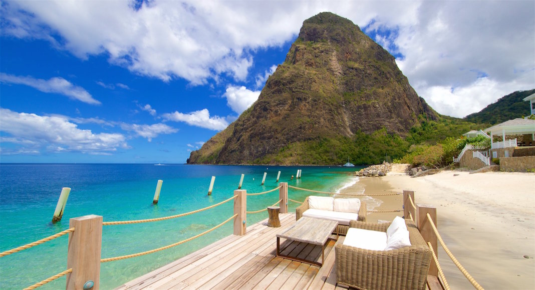 Saint Lucia Volcanic Mountains